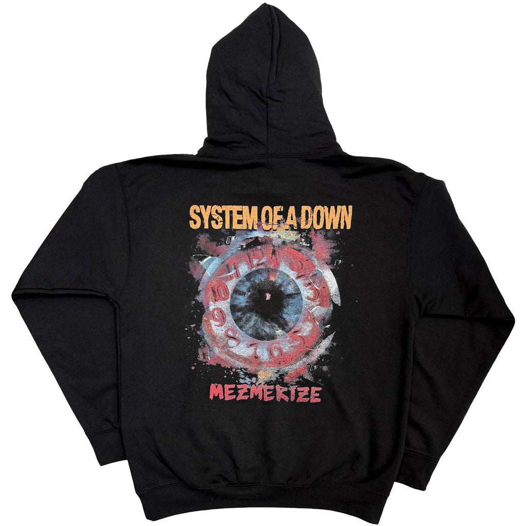 System Of A Down Pullover Hoodie: Mezmerize (Black)(Back product image 2