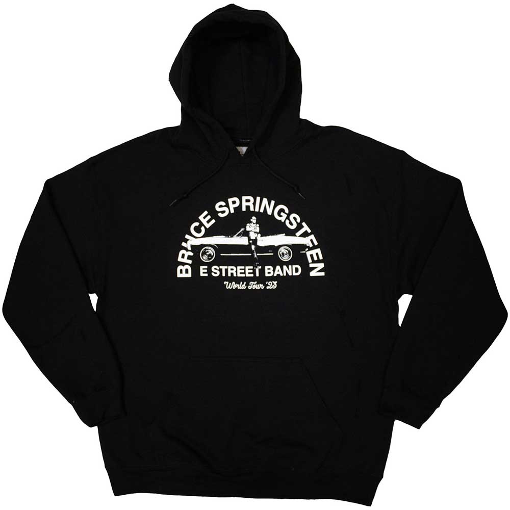 Bruce Springsteen Pullover Hoodie: Tour '23 Leaning Car product image 4