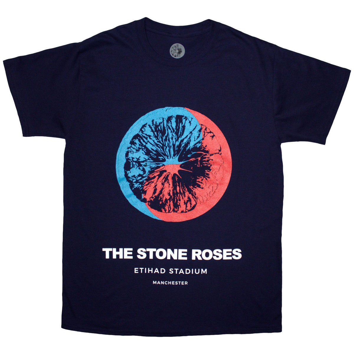 The Stone Roses T-Shirt: Etihad (Navy Blue) product image 1