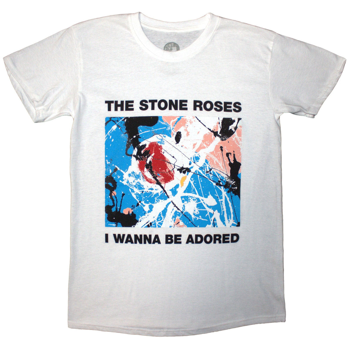 The Stone Roses T-Shirt: Wanna Be Adored (White) product image 1