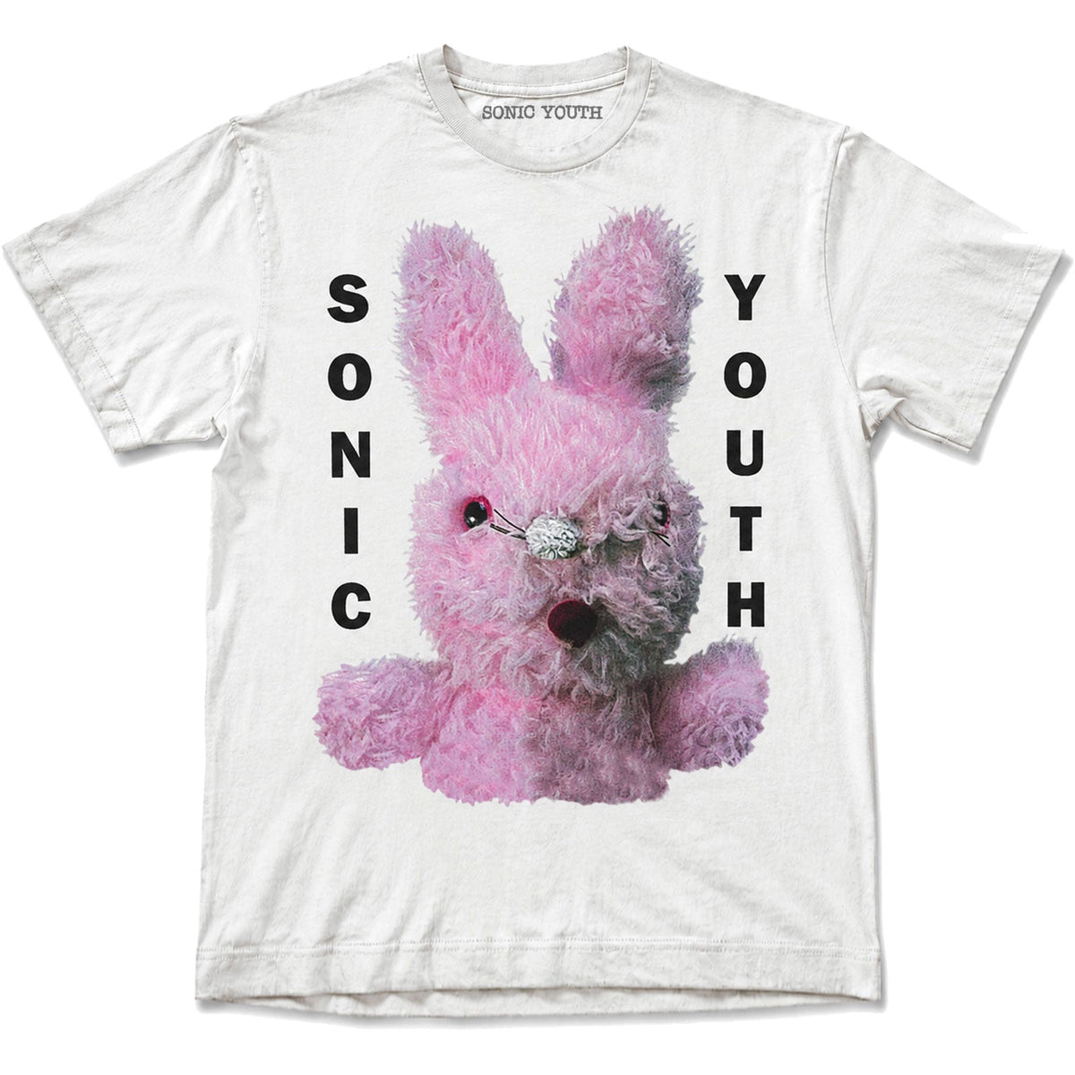Sonic Youth T-Shirt: Dirty Bunny (White) product image 1