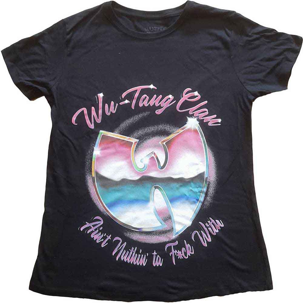 Wu-Tang Clan Ladies Slim Fit T-Shirt: Ain't Nuthing Ta F' product image 2