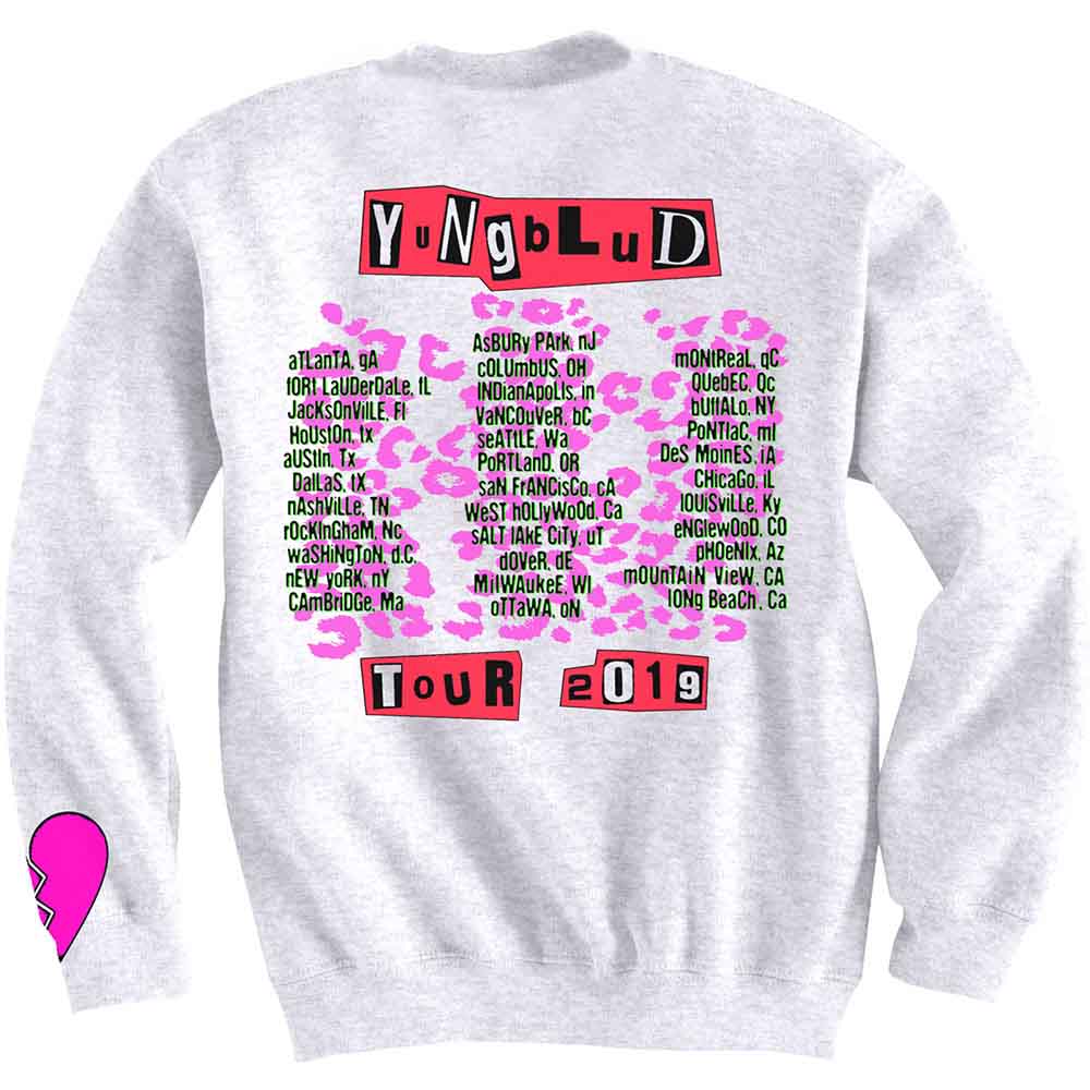 Yungblud Sweatshirt: Tour (Back & Sleeve Print) product image 3