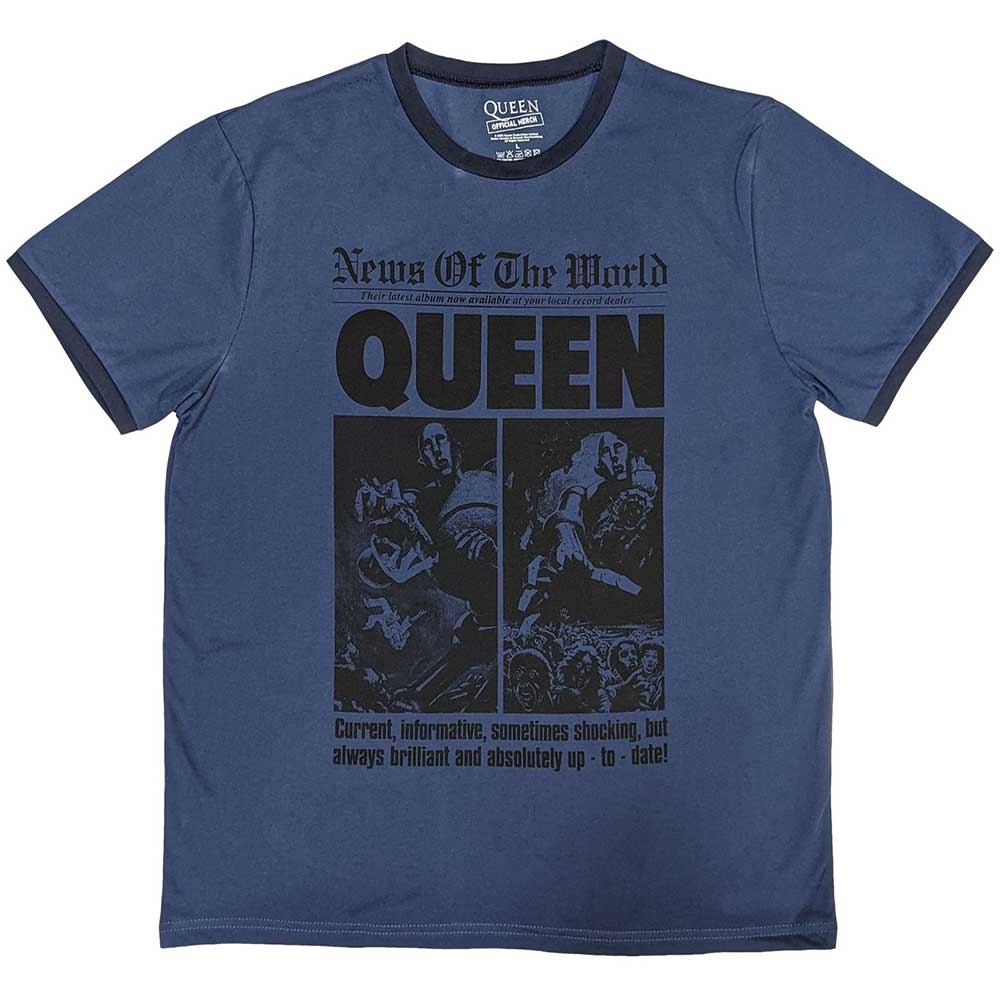 Queen Ringer T-Shirt: News of the World 40th Front Page product image 1