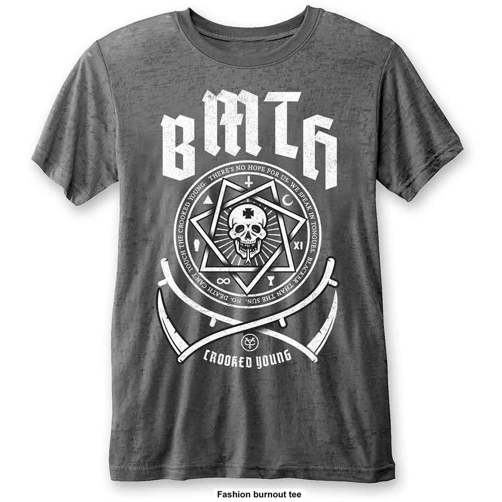 Bring Me The Horizon T-Shirt: Crooked Young (Burnout) product image 1