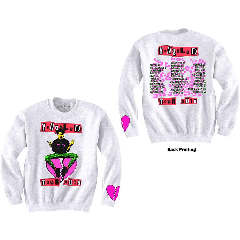 Yungblud Sweatshirt: Tour (Back & Sleeve Print) product image 1