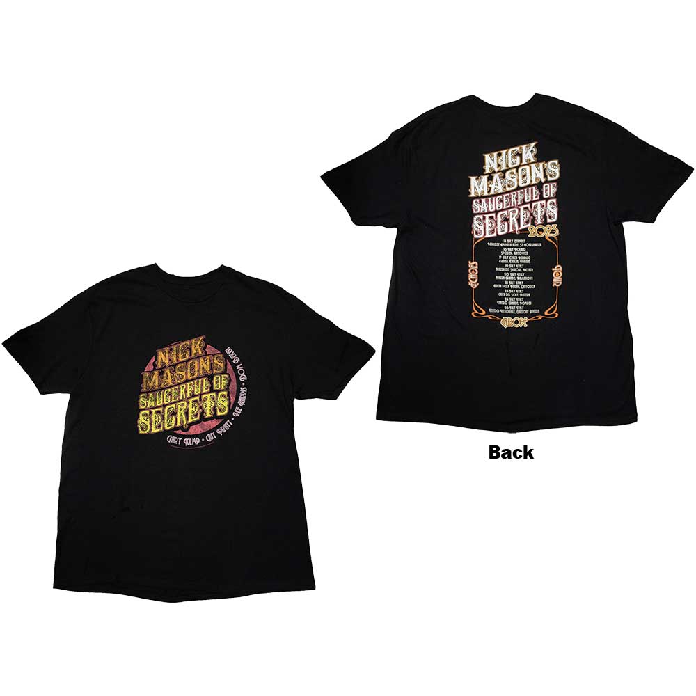 Nick Mason's Saucerful of Secrets T-Shirt: Europe Tour 2023 product image 1