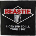 The Beastie Boys Standard Woven Patch: Licensed To Ill Tour 1987
