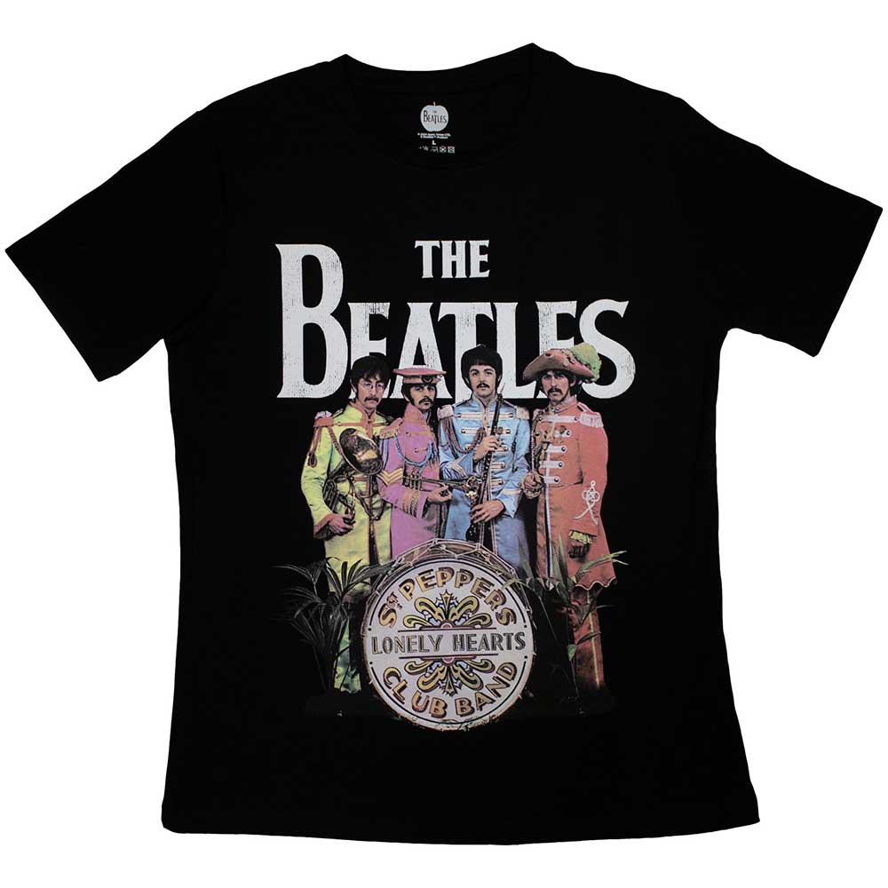 The Beatles Ladies Slim Fit T-Shirt: Sgt Pepper product image 1